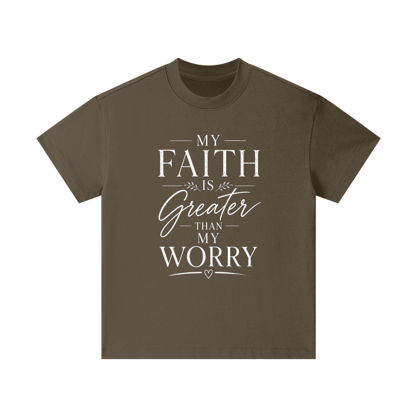 Faith Over Worry Kids T-Shirt