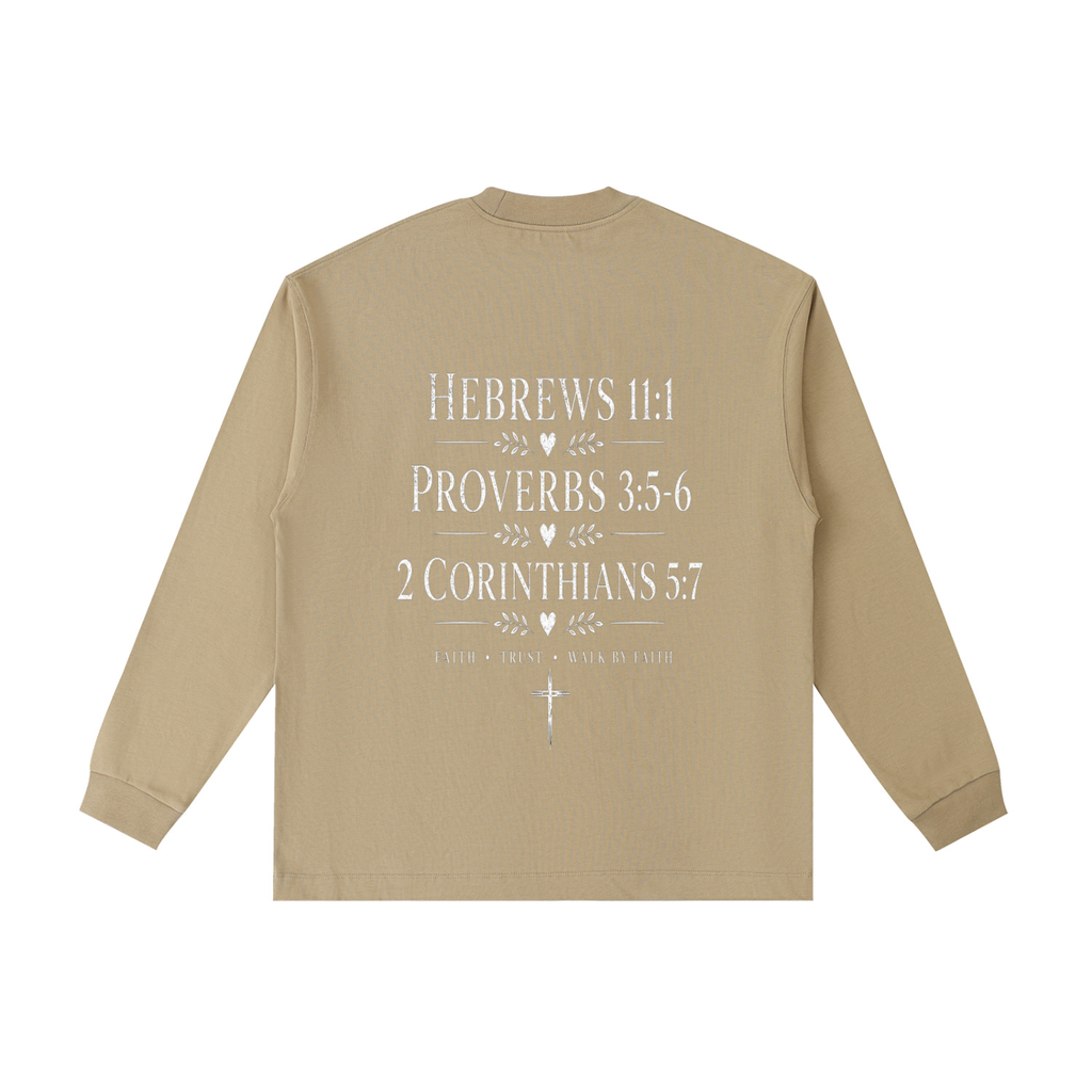 Faith Over Worry Long Sleeve T-Shirt