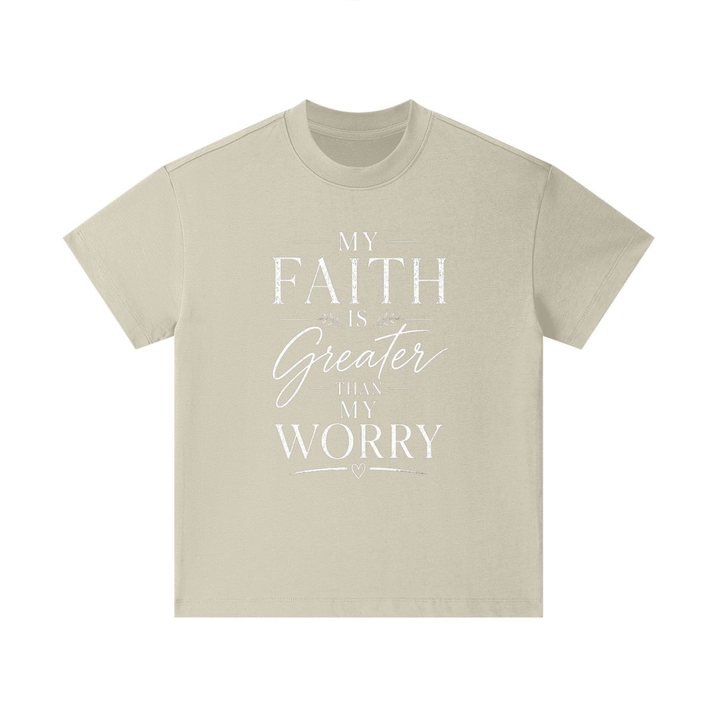 Faith Over Worry Kids T-Shirt