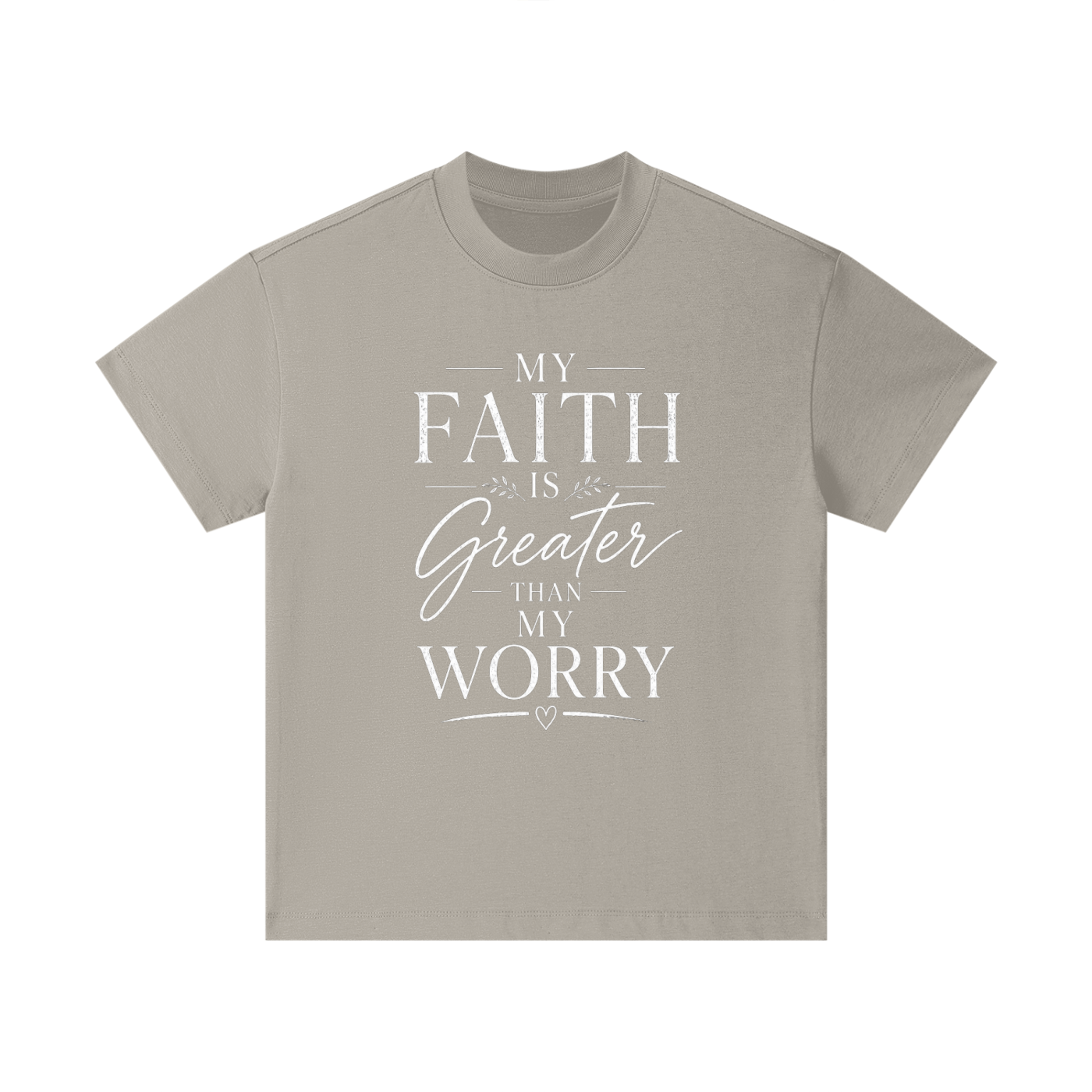 Faith Over Worry Kids T-Shirt