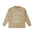 Faith Over Worry Long Sleeve T-Shirt