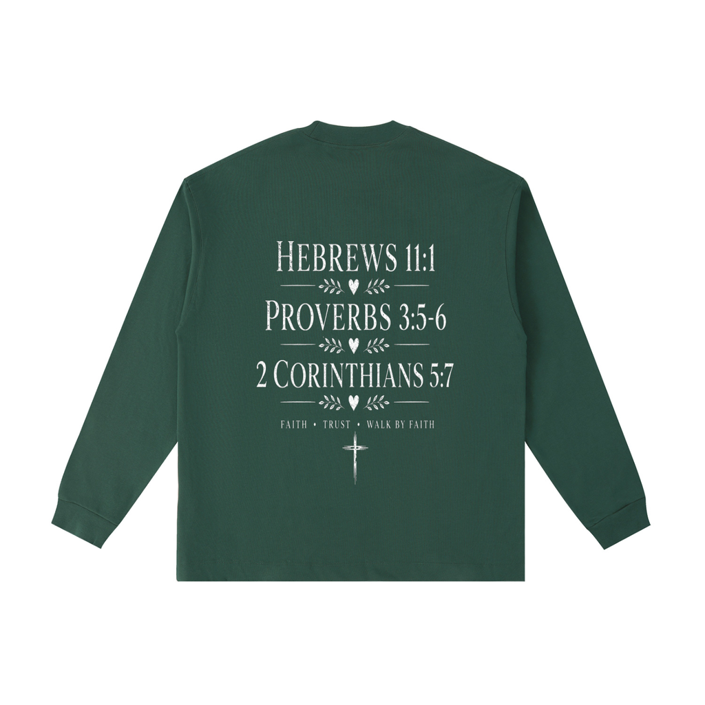 Faith Over Worry Long Sleeve T-Shirt