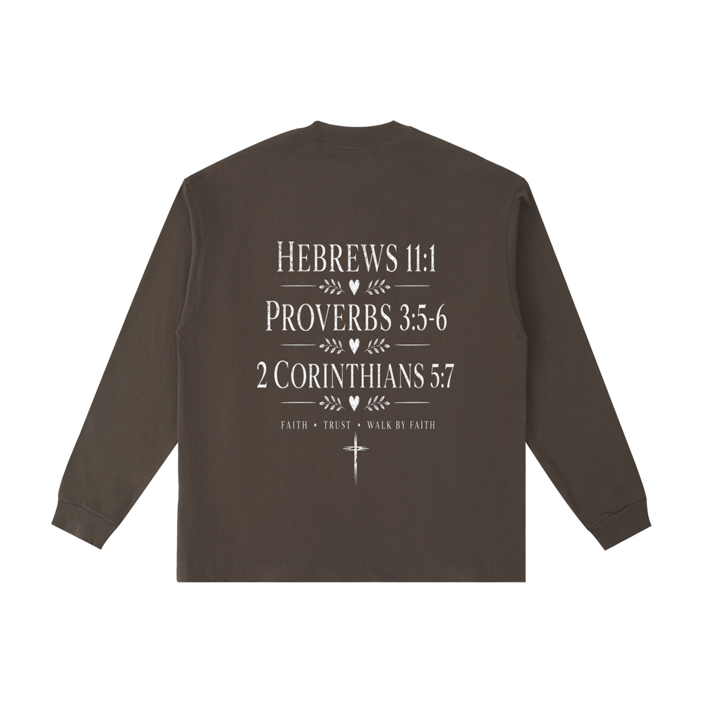 Faith Over Worry Long Sleeve T-Shirt