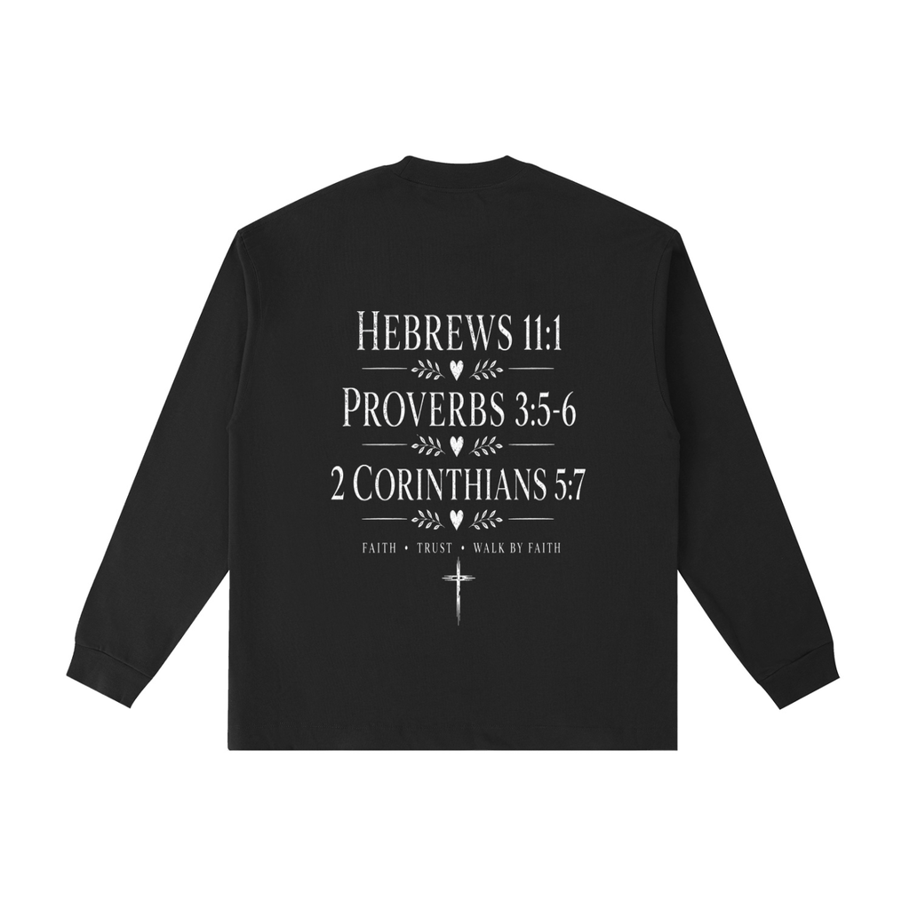 Faith Over Worry Long Sleeve T-Shirt